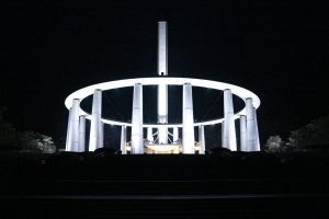 Iluminação do Templo da Igreja Messiânica Mundial do Brasil, Solo Sagrado de Guarapiranga.