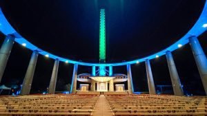 Iluminação do Templo da Igreja Messiânica Mundial do Brasil, Solo Sagrado de Guarapiranga.